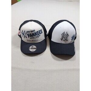 Lot 2 New Era New York Yankees Spring Training Snapback 9FORTY Adult & Youth Hat